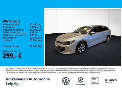 Gebraucht VW Passat Business 150 PS (110 kW) 2024 Silber Limousine