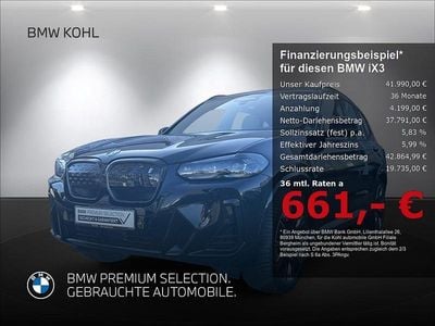 Second-hand BMW iX3 Impressive 210 kW (286 CP) 2023 Negru SUV