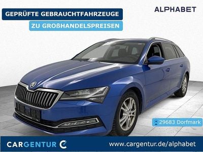 Second-hand Skoda Superb Style 150 CP (110 kW) 2021 Albastru Break