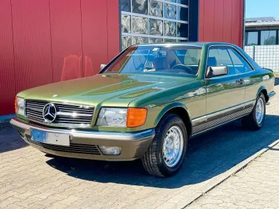 Gebraucht Mercedes 500 231 PS (169 kW) 1983 Grün Coupé