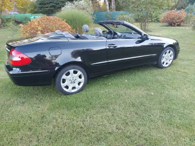 Gebraucht Mercedes CLK200 Avantgarde 184 PS (135 kW) 2008 Schwarz Cabrio