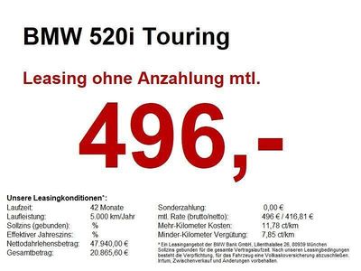 Grau Gebraucht 2025 BMW 520 M Sport Kombi | 47.940 € (Guter Preis)