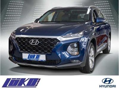gebraucht Hyundai Santa Fe 4WD 2.4 GDI EU6d-T Mehrzonenklima
