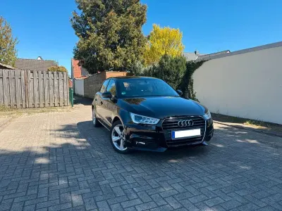 Brugt Audi A1 Sportback Sport 125 HK (91 kW) 2016 Sort Hatchback