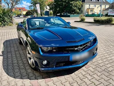 Gebraucht Chevrolet Camaro SS 405 PS (297 kW) 2011 Blau Cabrio