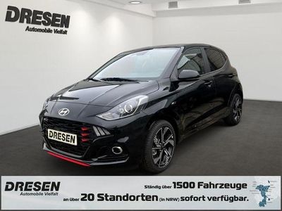 Neu Hyundai i10 N Line 90 PS (66 kW) 2025 Schwarz Kleinwagen