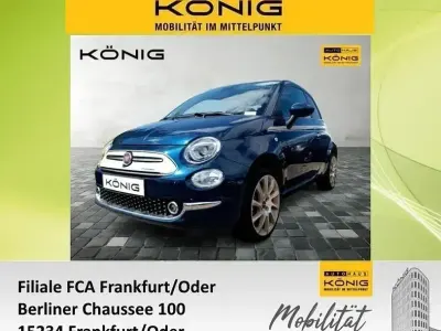 Brugt Fiat 500C Club 69 HK (50 kW) 2023 Blå Cabriolet