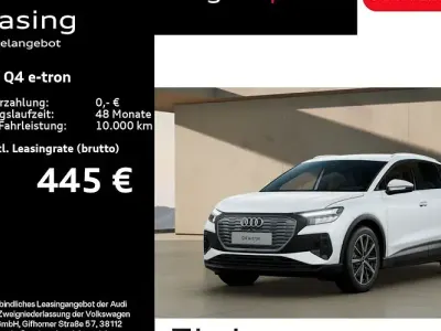 Gebraucht Audi Q4 e-tron Comfort 210 kW (286 PS) 2025 Gletscherweiß metallic SUV