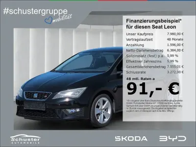 Gebraucht Seat Leon SC FR 140 PS (102 kW) 2014 Schwarz Kleinwagen