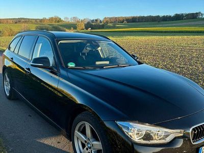 Second-hand BMW 320 Sport Line 190 CP (139 kW) 2017 Negru Break