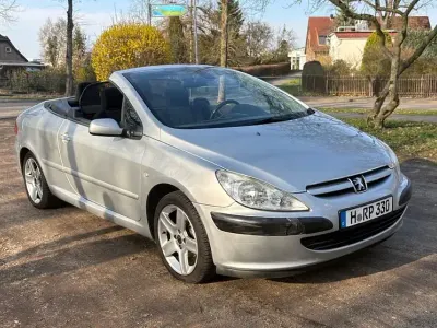 Brugt Peugeot 307 CC 136 HK (100 kW) 2003 Sølv Cabriolet
