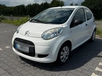 Gebraucht Citroën C1 68 PS (50 kW) 2009 Weiß Kleinwagen