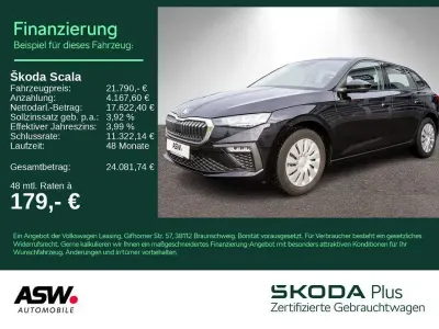 Gebraucht Skoda Scala Essence 116 PS (85 kW) 2025 Schwarz Kleinwagen