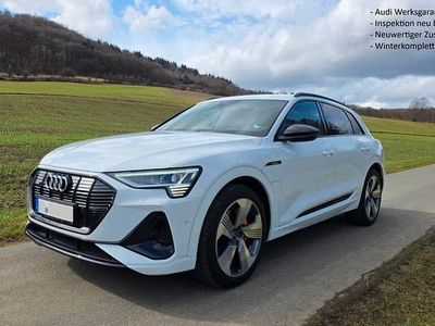 Gebraucht Audi e-tron S-Line 230 kW (313 PS) 2022 Weiß SUV