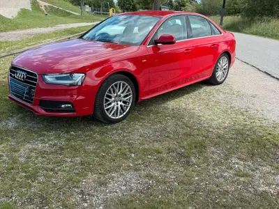 Gebraucht Audi A4 S-Line 204 PS (150 kW) 2015 Rot Limousine