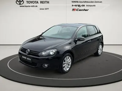 Gebraucht VW Golf VI Style 122 PS (89 kW) 2012 Schwarz Kleinwagen