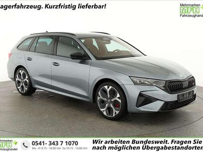 Platin grau metallic Neu 2025 Skoda Octavia RS Kombi | 41.545 € (Guter Preis)