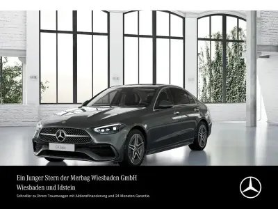 Gebraucht Mercedes C200 AMG line 204 PS (150 kW) 2024 Lack selenitgrau Limousine
