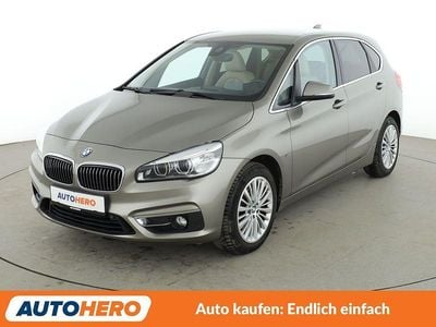 Brugt BMW 220 Active Tourer Luxury Line 192 HK (141 kW) 2016 Grå MPV