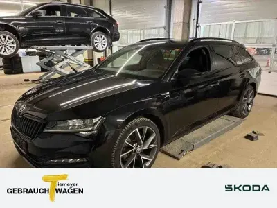 Gebraucht Skoda Superb SportLine 200 PS (147 kW) 2024 Schwarz Kombi
