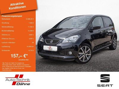 Gebraucht Seat Mii Electric 61 kW (83 PS) 2021 Schwarz / deep black (metallic) Kleinwagen