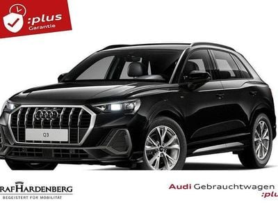 Mythosschwarz metallic Gebraucht 2025 Audi Q3 S-Line SUV | 38.930 € (Guter Preis)