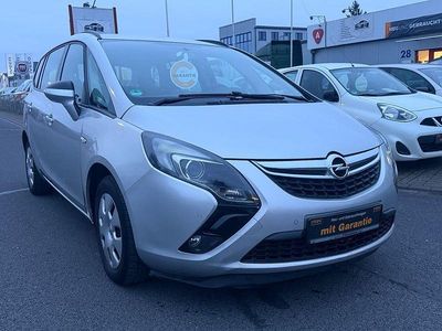 Gebraucht Opel Zafira Tourer Edition 110 PS (80 kW) 2013 Silber Van / Kleinbus