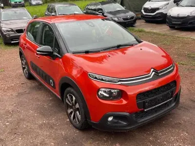 Gebraucht Citroën C3 Feel 82 PS (60 kW) 2018 Rot Kleinwagen