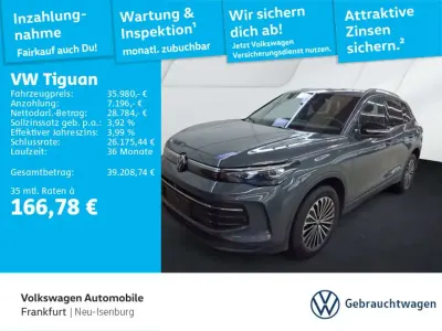 Second-hand VW Tiguan Goal 150 CP (110 kW) 2025 Gri SUV