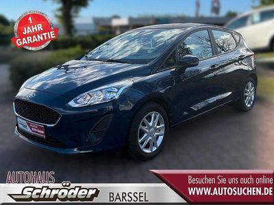 Gebraucht Ford Fiesta Trend 101 PS (74 kW) 2018 Blau Kleinwagen