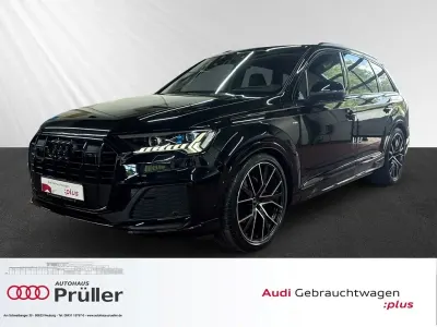 Gebraucht Audi Q7 S-Line 286 PS (210 kW) 2023 Mythosschwarz metallic (schwarz) SUV