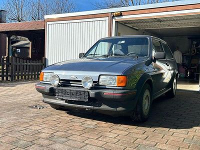 Gebraucht Ford Fiesta 95 PS (69 kW) 1988 Blau Kleinwagen