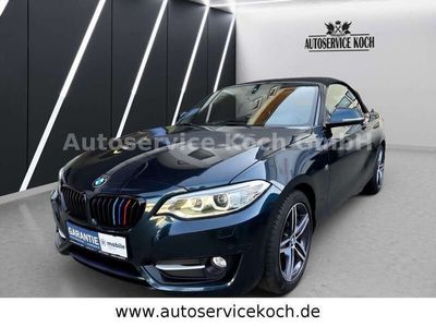 gebraucht BMW 220 i Cabrio Sport-Line Finanzierung Garantie