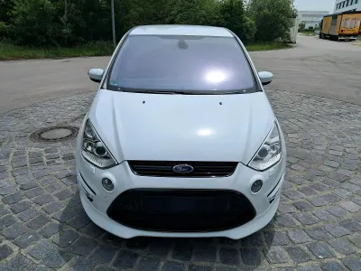 Gebraucht Ford S-MAX S 163 PS (119 kW) 2015 Weiß Van / Kleinbus