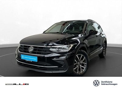 Gebraucht VW Tiguan Life 150 PS (110 kW) 2022 Deepblack perleffekt (schwarz) SUV