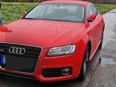 Usata Audi A5 S-Line 240 CV (176 kW) 2010 Rosso Coupé