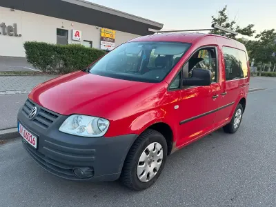 Używany VW Caddy Life 102 KM (75 kW) 2006 Czerwony Minivan