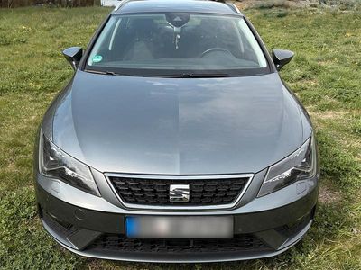 Usata Seat Leon ST 116 CV (85 kW) 2018 Grigio Station wagon