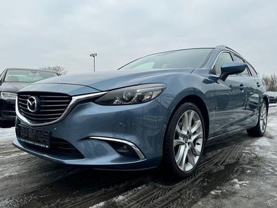 Gebraucht Mazda 6 Exclusive-Line 150 PS (110 kW) 2015 Blau Kombi