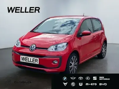 Brugt VW up! move up! 65 HK (47 kW) 2019 Rød Hatchback