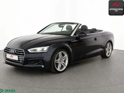 Gebraucht Audi A5 Cabriolet S-Line 190 PS (139 kW) 2017 Mondscheinblau Cabrio