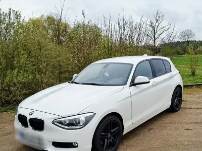 Używany BMW 116 Sport Line 116 KM (85 kW) 2014 Biały Hatchback
