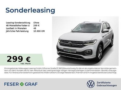 Gebraucht VW T-Cross Style 150 PS (110 kW) 2021 Weiß SUV