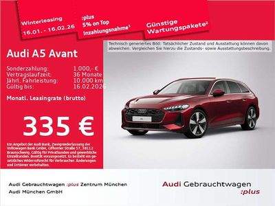 Rot Gebraucht 2025 Audi A5 Performance Kombi | 45.272 € (Superpreis)
