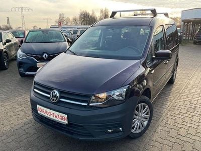 Gebraucht VW Caddy Maxi Trendline 125 PS (91 kW) 2017 Violet Van / Kleinbus