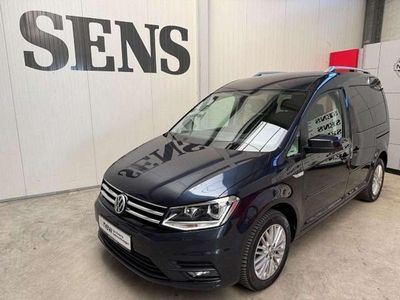 Gebraucht VW Caddy Comfortline 102 PS (75 kW) 2018 Starlight blue metallic Van / Kleinbus