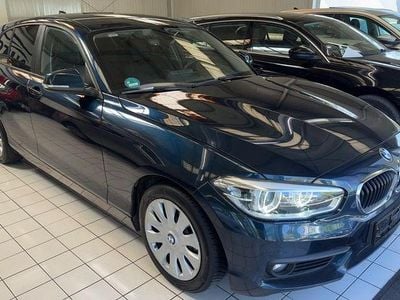 Usata BMW 118 Advantage 136 CV (100 kW) 2015 Blu Utilitaria