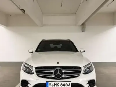Gebraucht Mercedes GLC250 AMG line 211 PS (155 kW) 2018 Weiß SUV