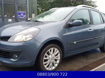 Gebraucht Renault Clio GrandTour Dynamique 101 PS (74 kW) 2008 Grau Kombi