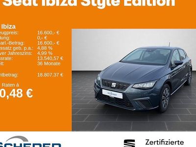 Usado Seat Ibiza Style 116 HP (85 kW) 2024 Cinzento Citadino